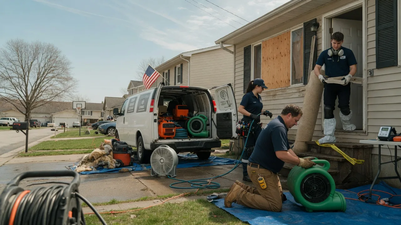 Water Damage Restoration in Medina, OH near me